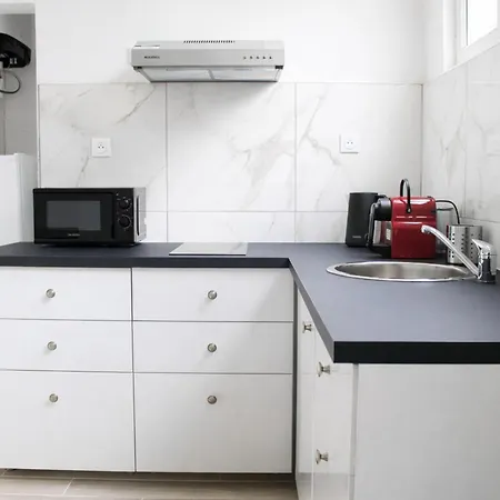 Cosy Parisian Near Canal De Lourcq & Metro 1br Parigi